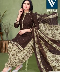 Vandana Nusrat Vol 7 Readymade Wholesale Cotton Dress Material