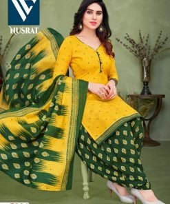 Vandana Nusrat Vol 7 Readymade Wholesale Cotton Dress Material