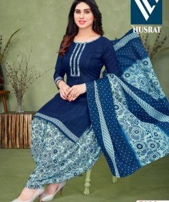 Vandana Nusrat Vol 7 Readymade Wholesale Cotton Dress Material