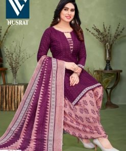 Vandana Nusrat Vol 7 Readymade Wholesale Cotton Dress Material