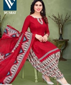 Vandana Nusrat Vol 7 Readymade Wholesale Cotton Dress Material