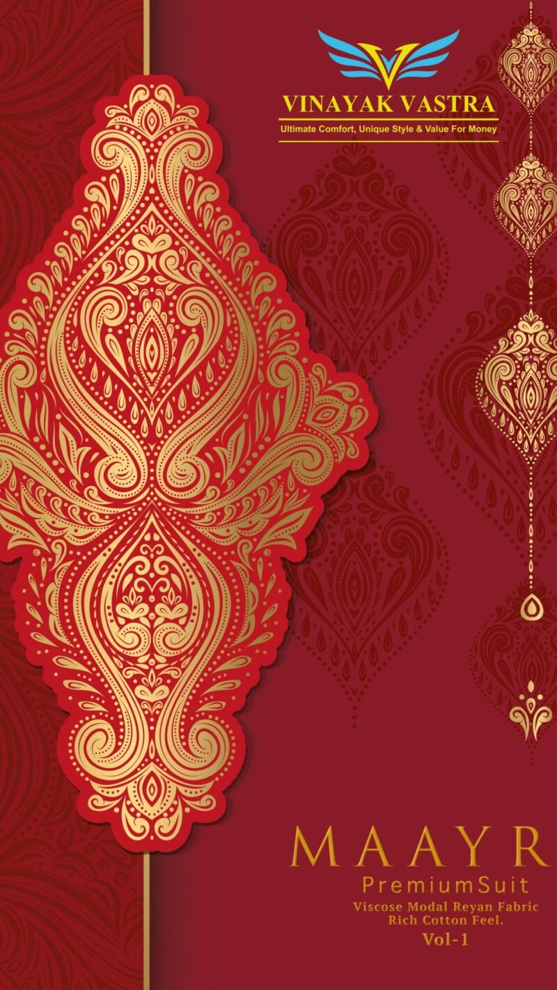 Vinayak Vastra Maarya Vol 1 Wholesale Rayon Dress Material