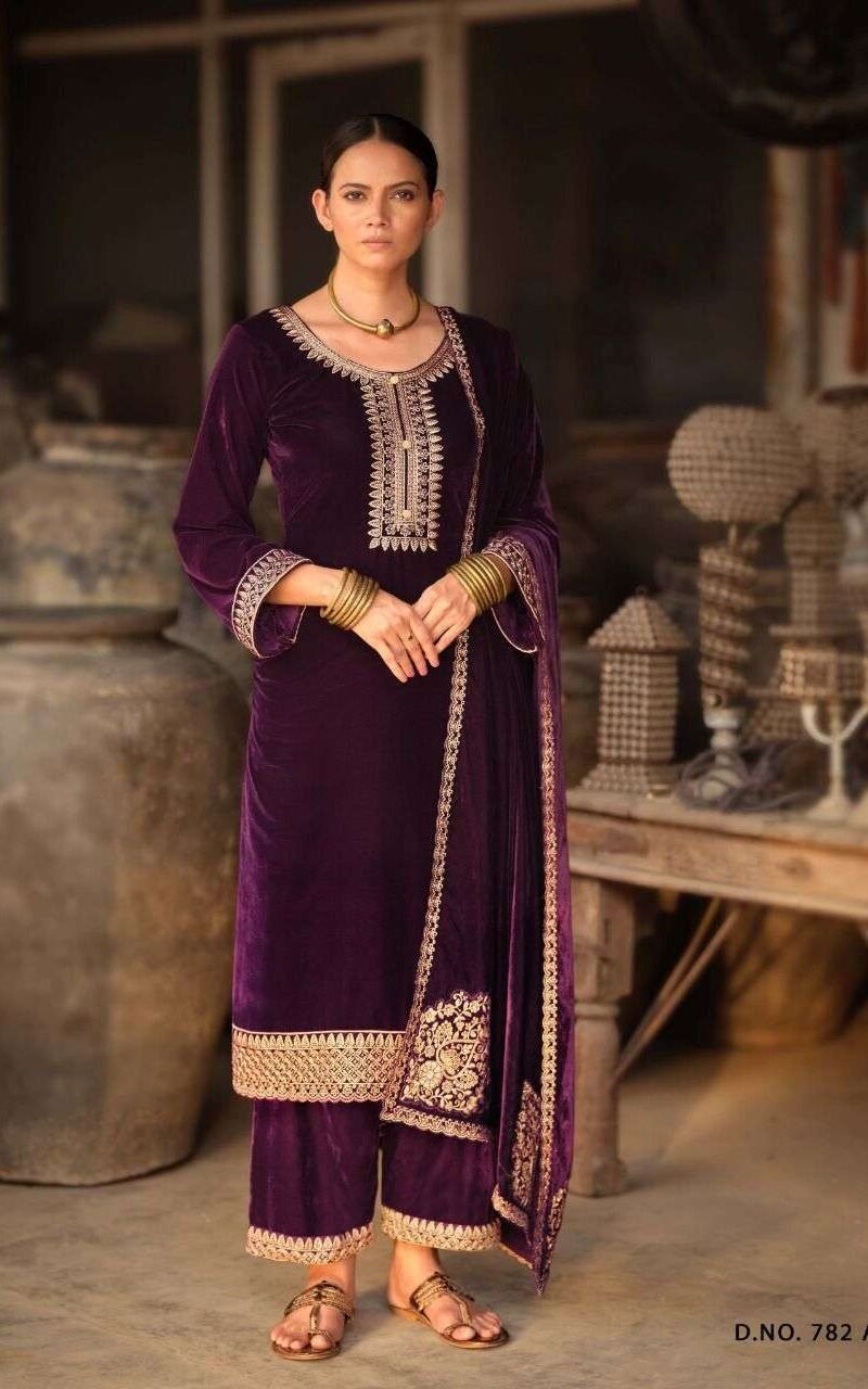 Zubeen Sargam Velvet Wholesale Salwar Kameez