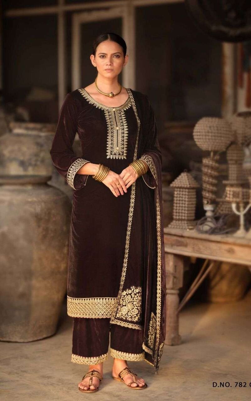 Zubeen Sargam Velvet Wholesale Salwar Kameez