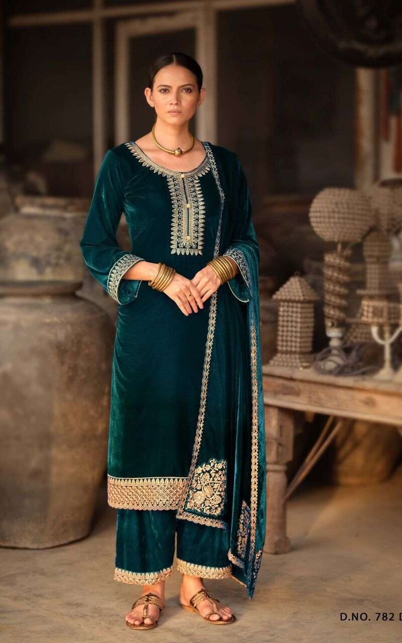 Zubeen Sargam Velvet Wholesale Salwar Kameez