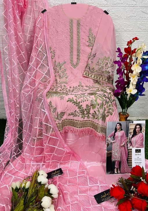 Aghnoor Vol 3 Rawayat Wholesale Cotton Dress Material