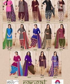 Amit Rangat Vol 16 Wholesale Dress Material