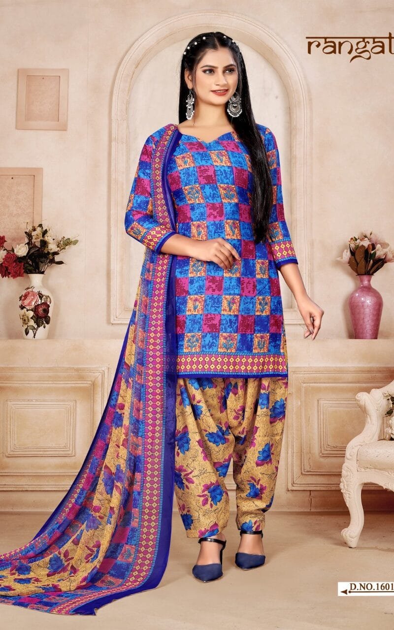 Amit Rangat Vol 16 Wholesale Dress Material