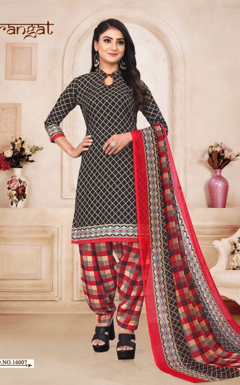 Amit Rangat Vol 16 Wholesale Dress Material