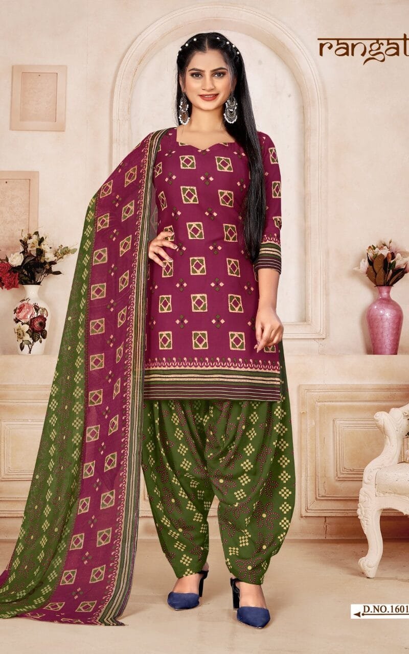 Amit Rangat Vol 16 Wholesale Dress Material