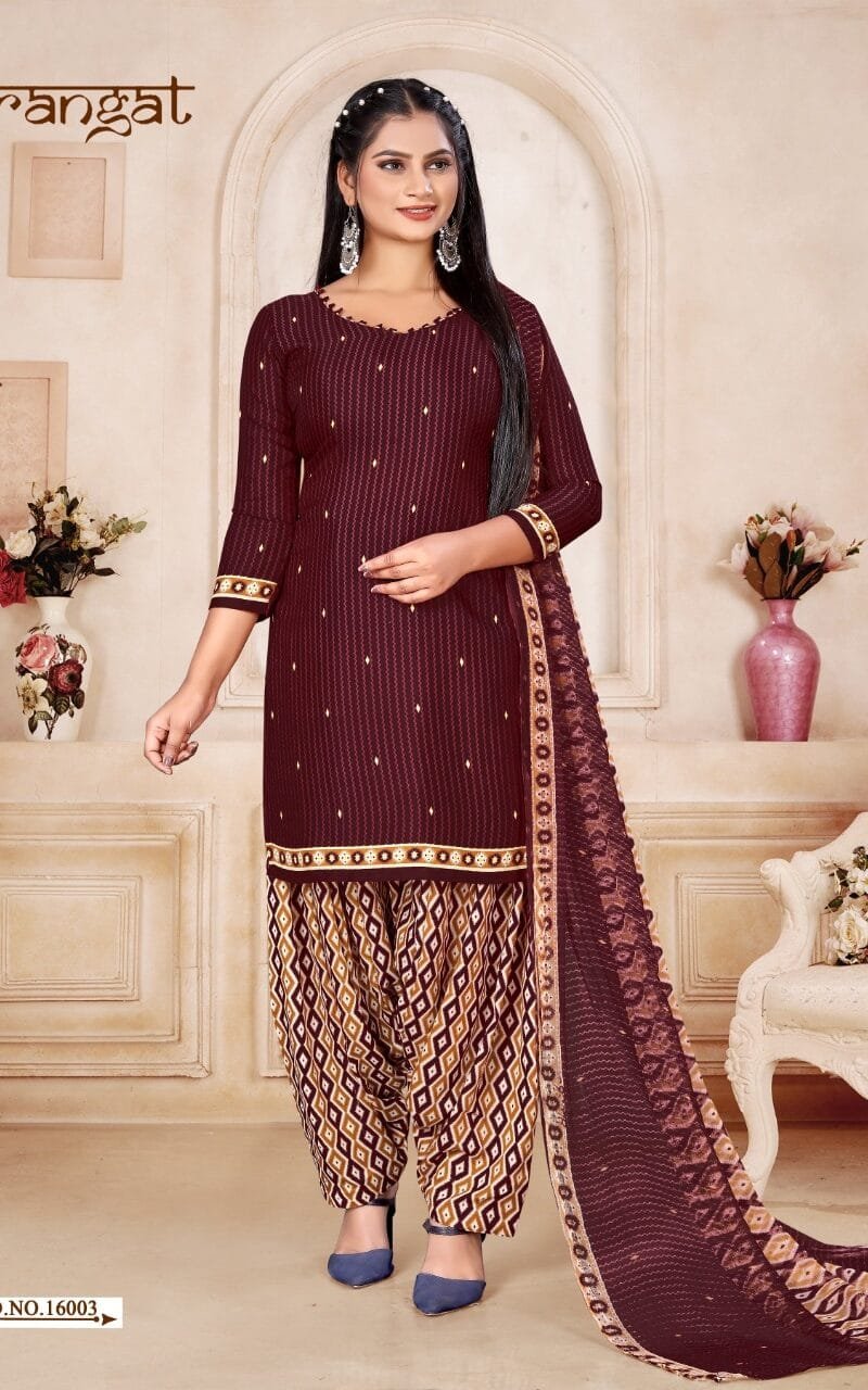 Amit Rangat Vol 16 Wholesale Dress Material