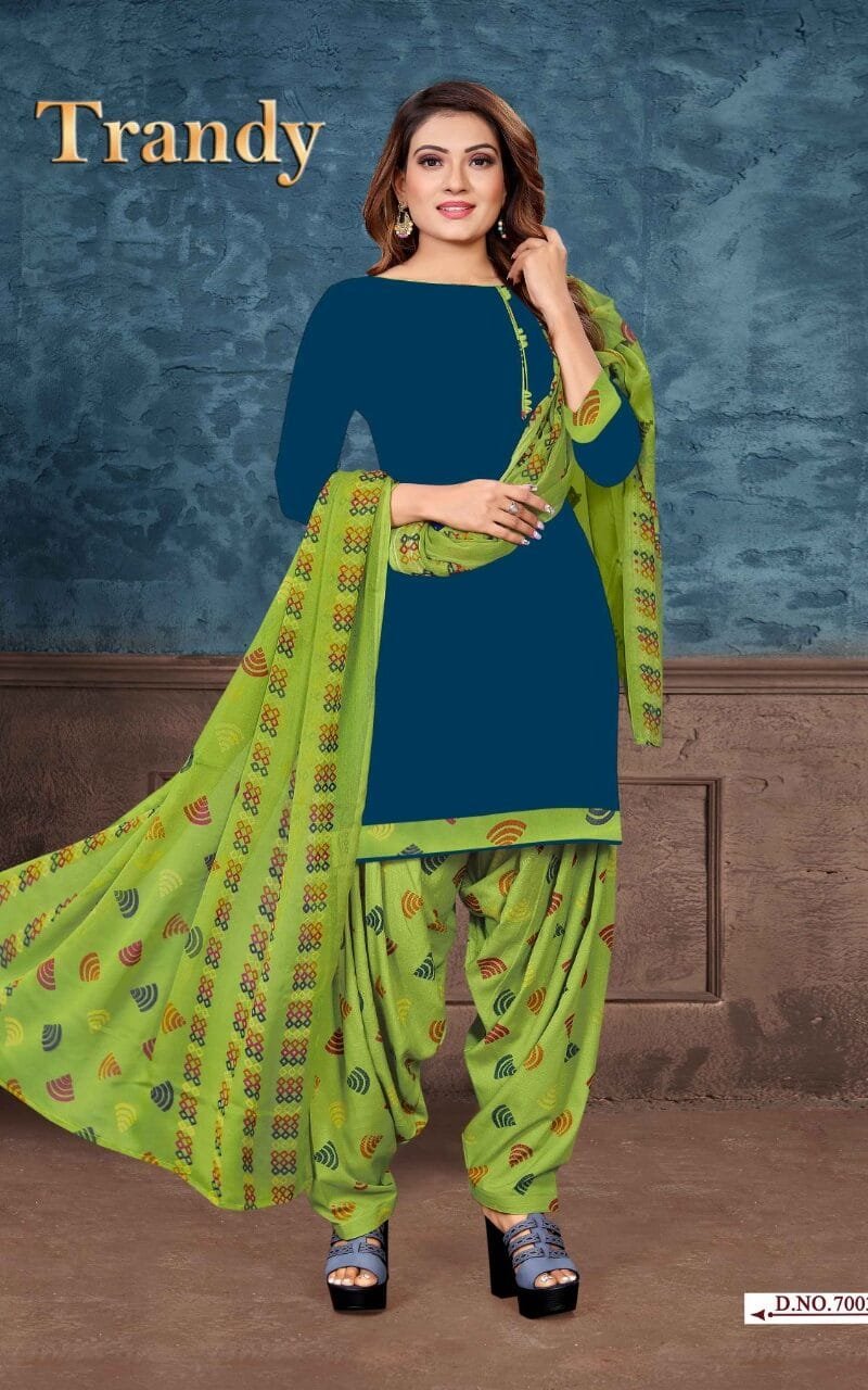Amit Trandy Patiyala Vol 7 Wholesale Dress Material