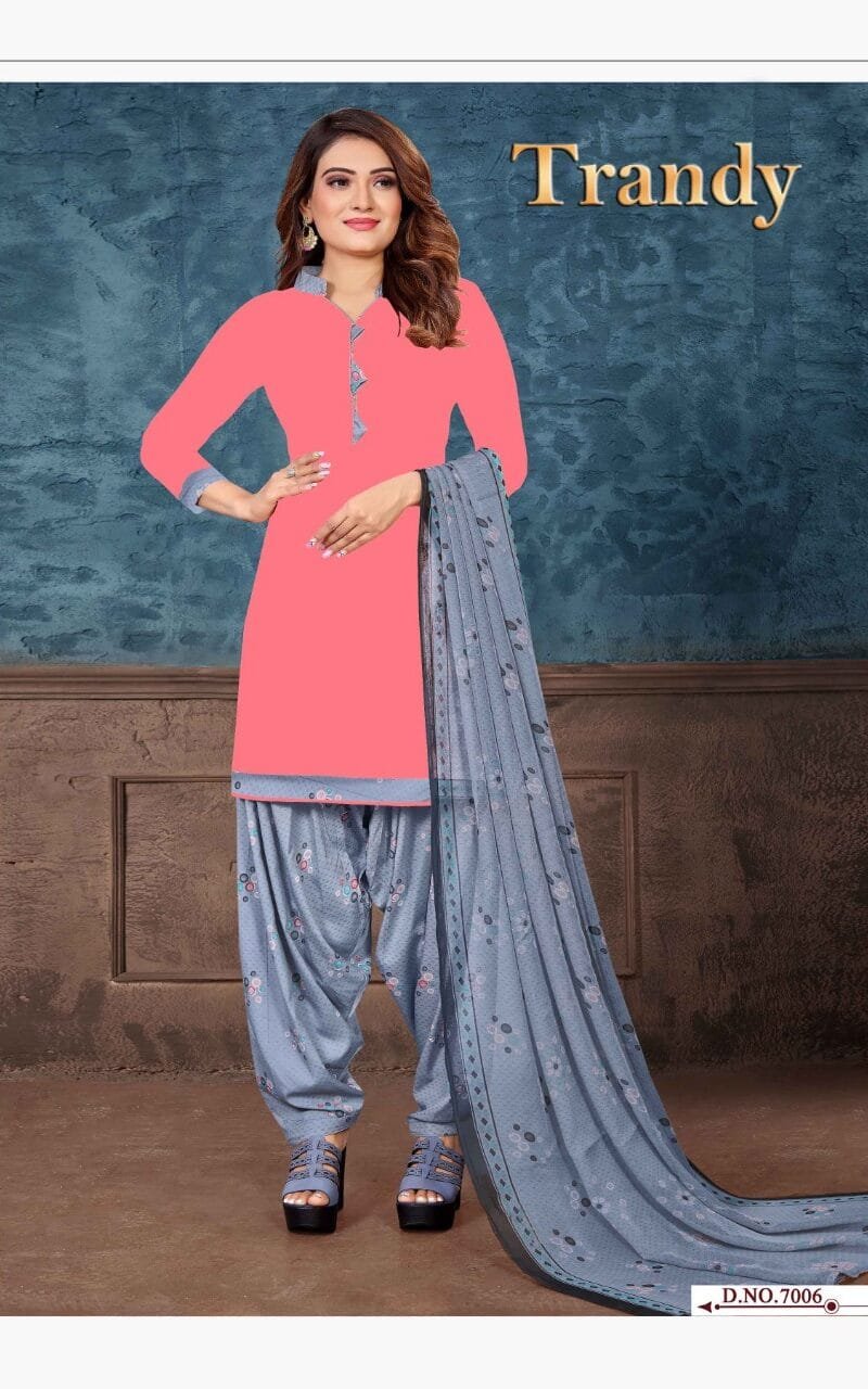 Amit Trandy Patiyala Vol 7 Wholesale Dress Material