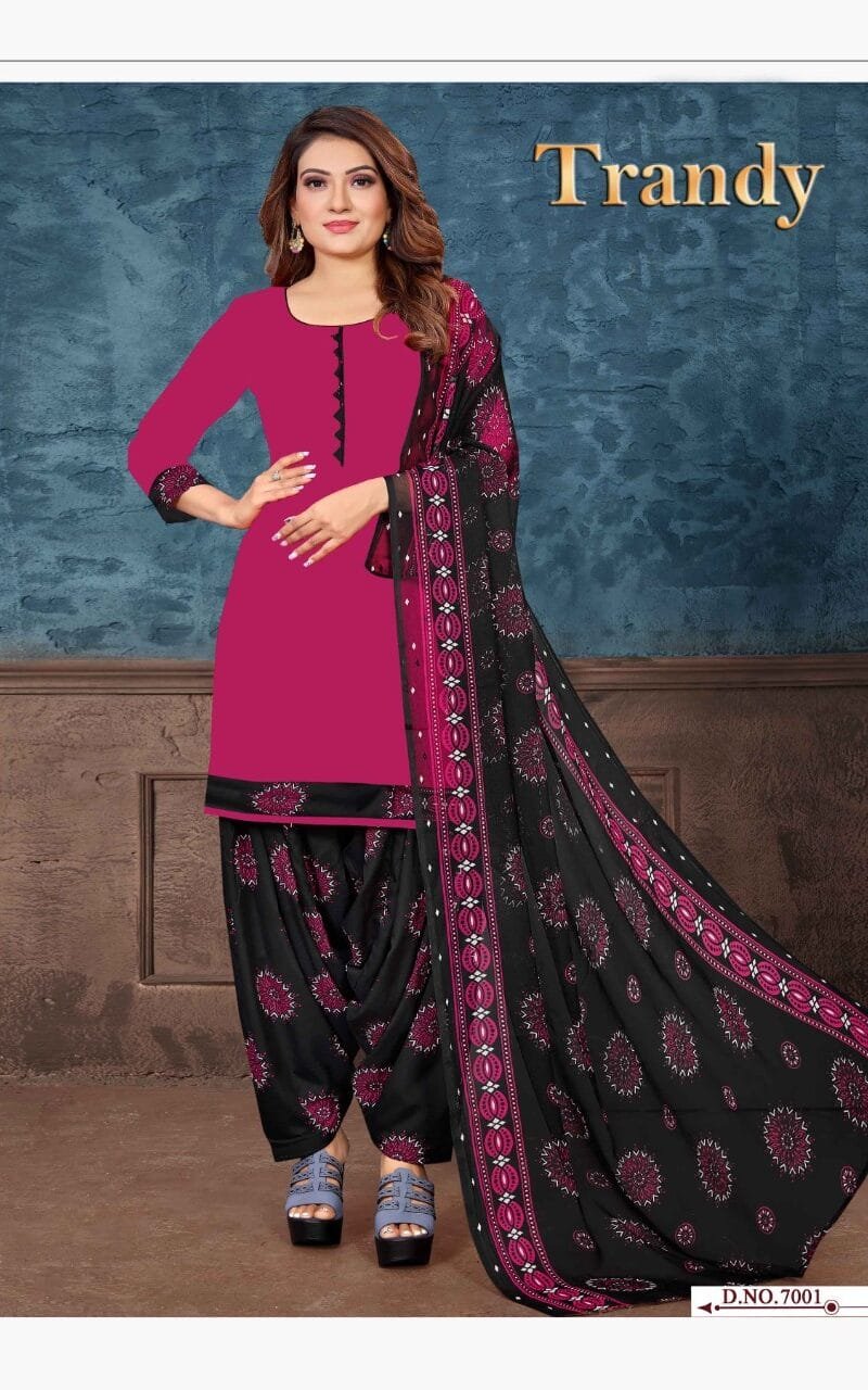 Amit Trandy Patiyala Vol 7 Wholesale Dress Material