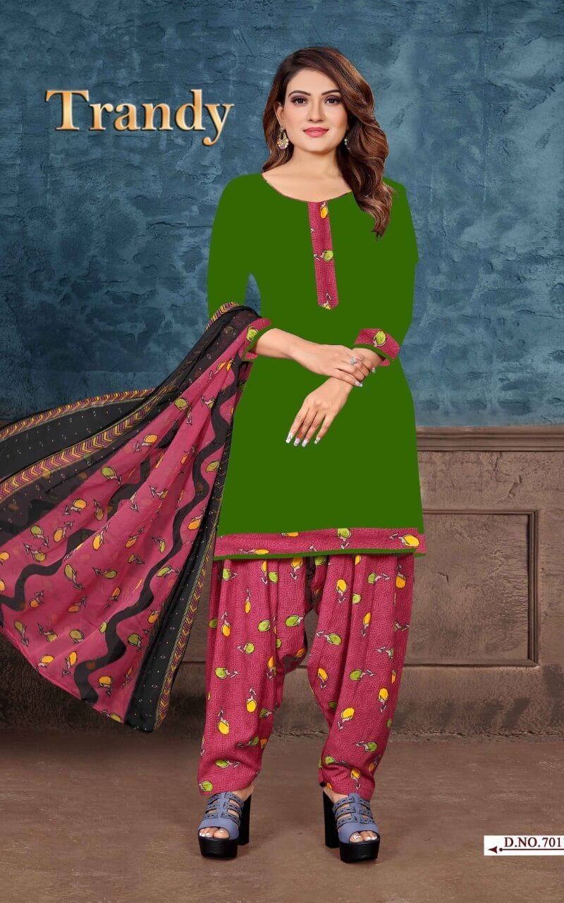 Amit Trandy Patiyala Vol 7 Wholesale Dress Material