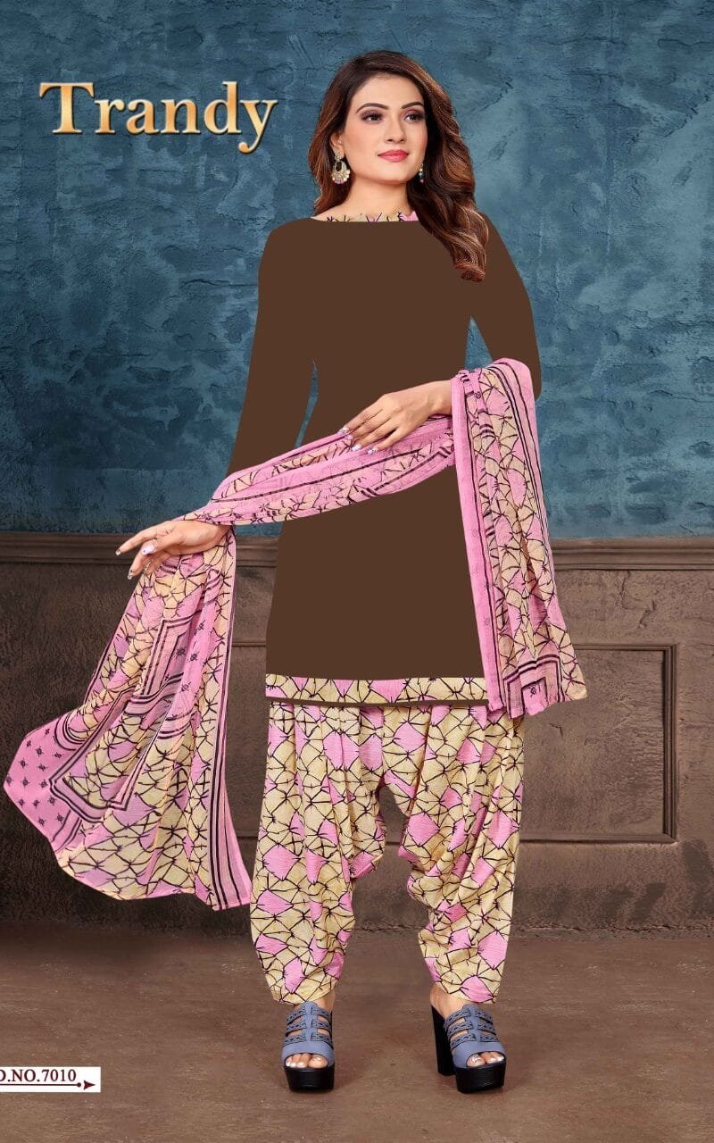 Amit Trandy Patiyala Vol 7 Wholesale Dress Material