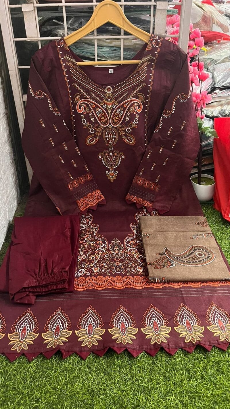 Andaaz Maryam Luxury Readymade Cotton Collection