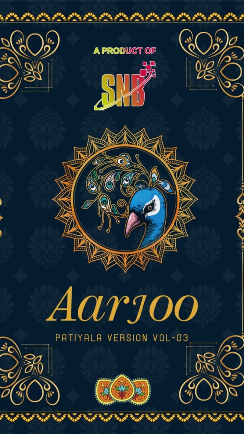 Arjoo Vol 3 Snb Readymade With Inner