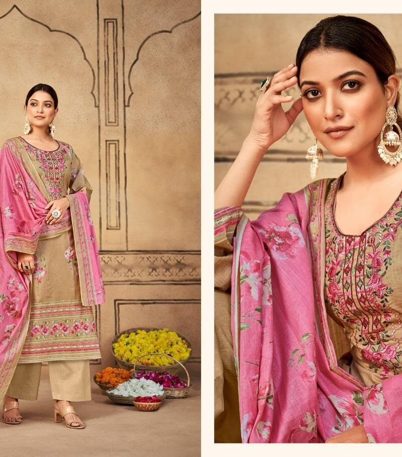 BELLA YASHIKA TRENDS Wholesale Cotton Dress Material