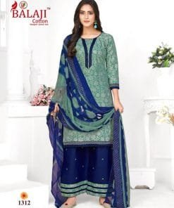 Balaji Arnika Vol 13 Chiffon Dupatta Wholesale Cotton Dress Material