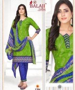 Balaji Arnika Vol 13 Chiffon Dupatta Wholesale Cotton Dress Material