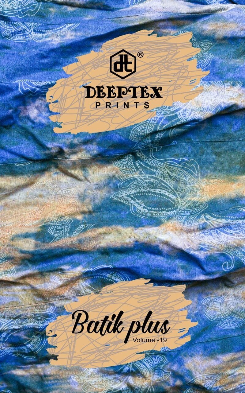 Batik plus vol 19 Deeptex Wholesale Cotton Dress Material