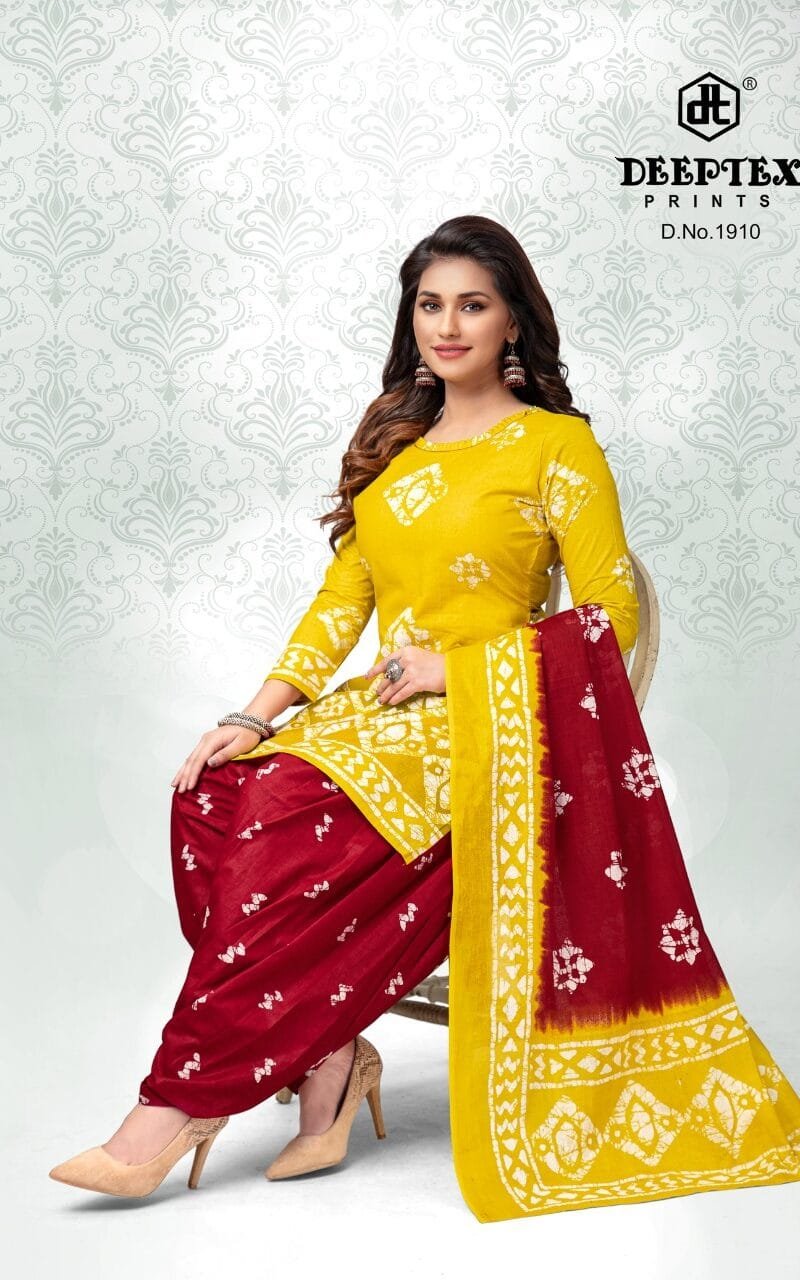 Batik plus vol 19 Deeptex Wholesale Cotton Dress Material