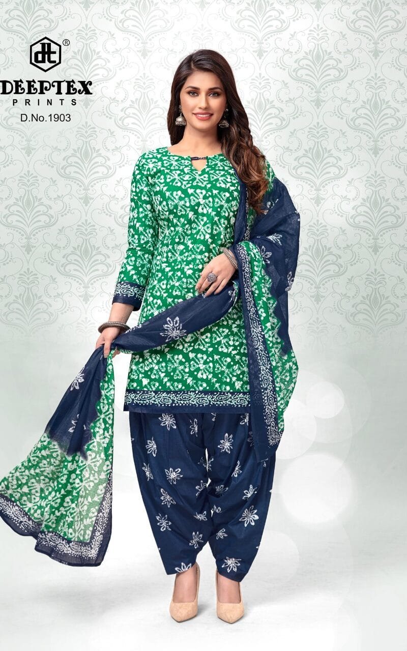 Batik plus vol 19 Deeptex Wholesale Cotton Dress Material