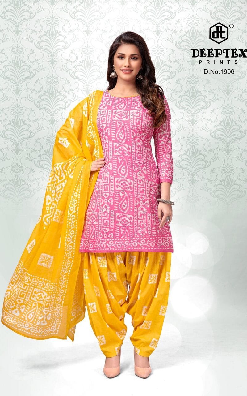 Batik plus vol 19 Deeptex Wholesale Cotton Dress Material