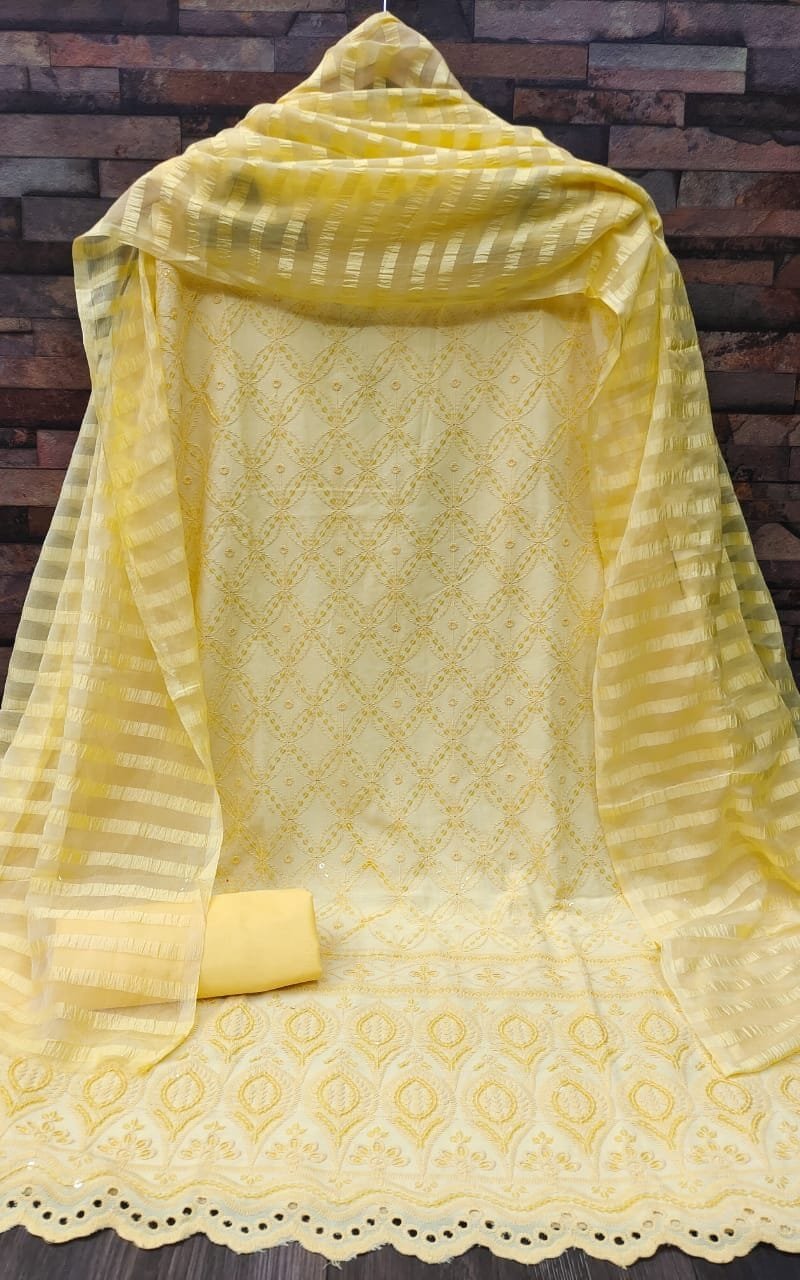 Buy Rayon Dress Material Wholesale In Surat