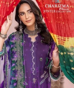 Charizma Chunri Pashmina Suits Wholesale Online