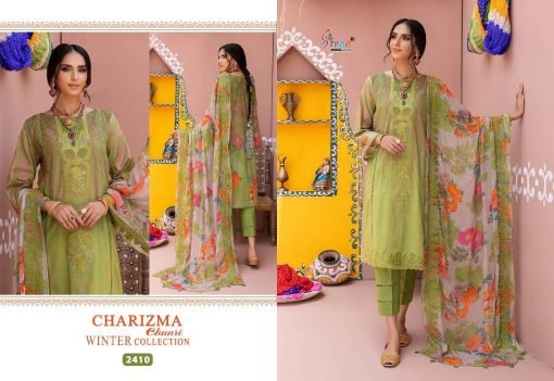 Charizma Chunri Pashmina Suits Wholesale Online