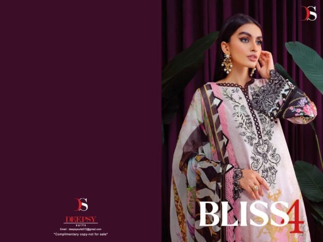 Deepsy Bliss Vol 4 Pashmina Suits Wholesale Online