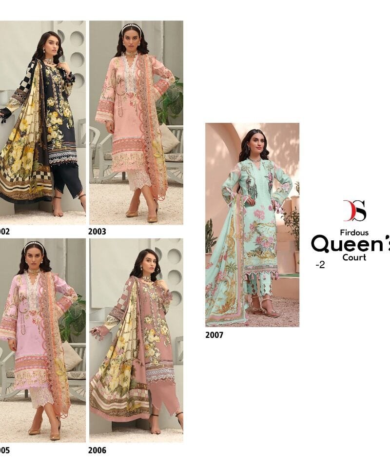 Firouds Queen’s Court Vol 2 Deepsy Pakistani Salwar Suits