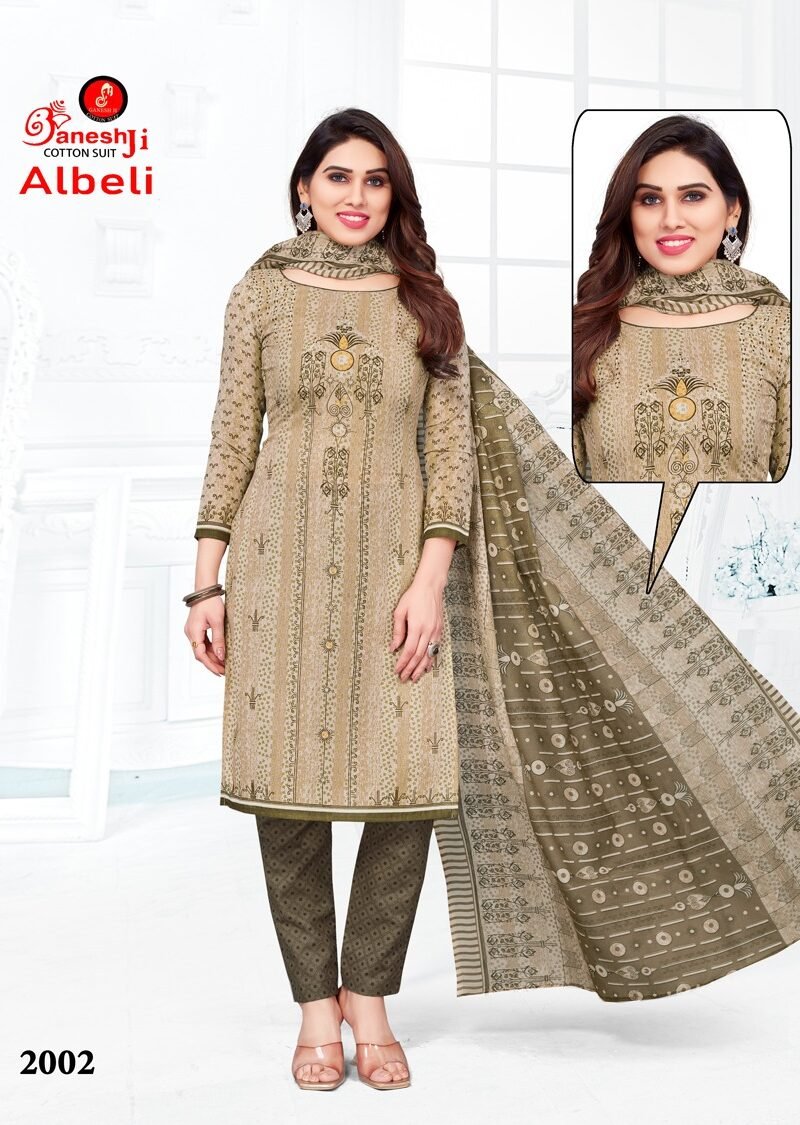 Ganeshji Albeli Vol 2 Wholesale Cotton Dress Material