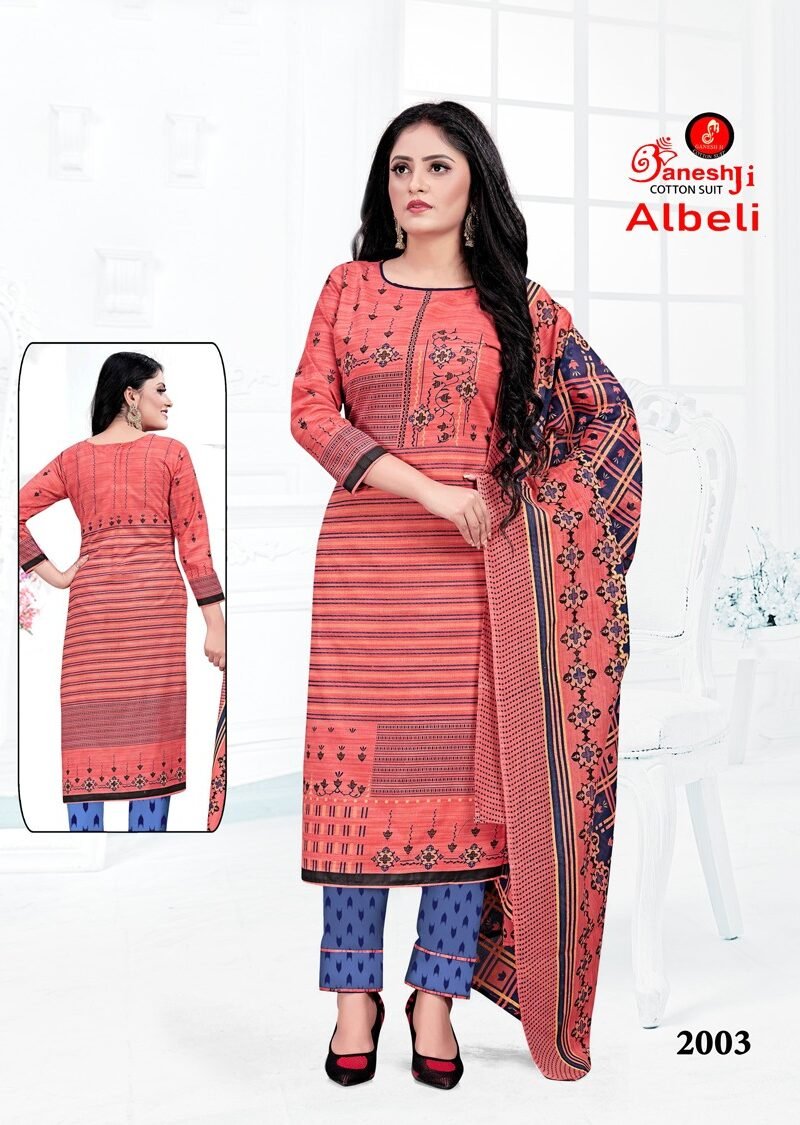 Ganeshji Albeli Vol 2 Wholesale Cotton Dress Material