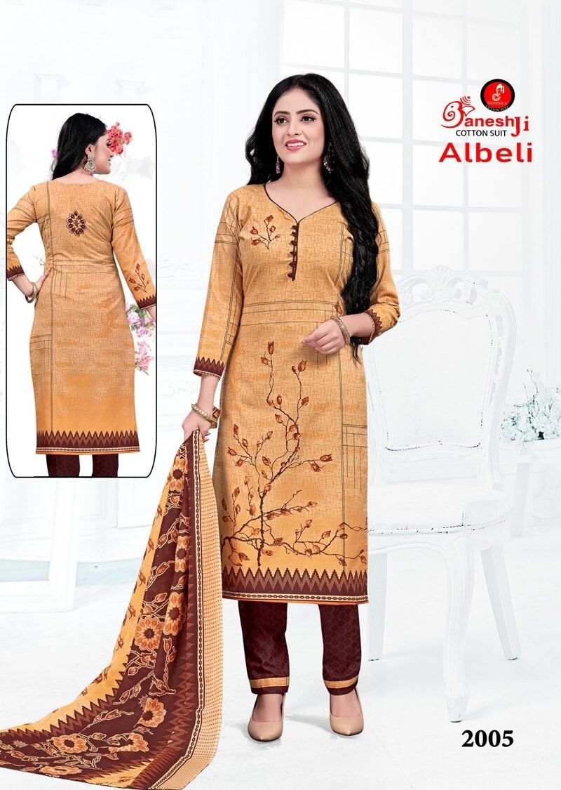 Ganeshji Albeli Vol 2 Wholesale Cotton Dress Material