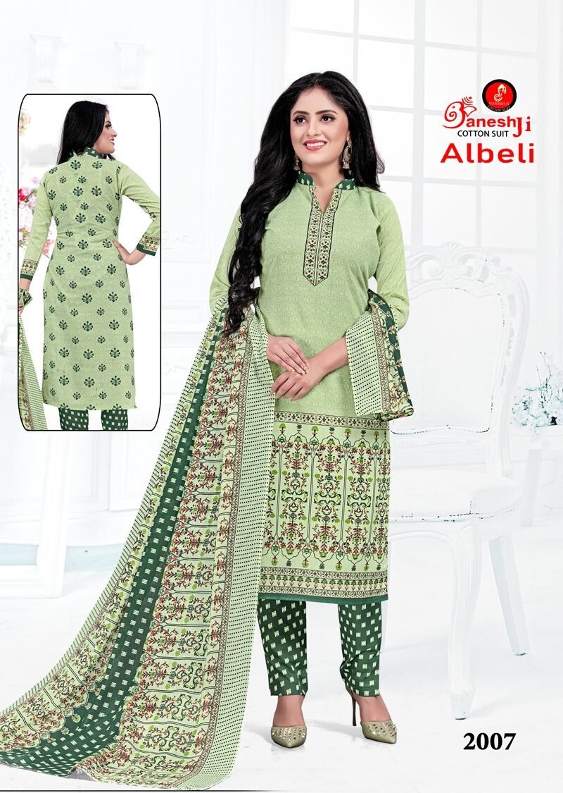 Ganeshji Albeli Vol 2 Wholesale Cotton Dress Material