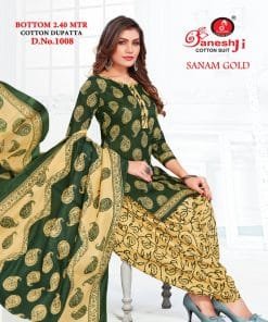 Ganeshji Sanam Gold Vol 1 Wholesale Cotton Dress Material