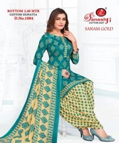 Ganeshji Sanam Gold Vol 1 Wholesale Cotton Dress Material