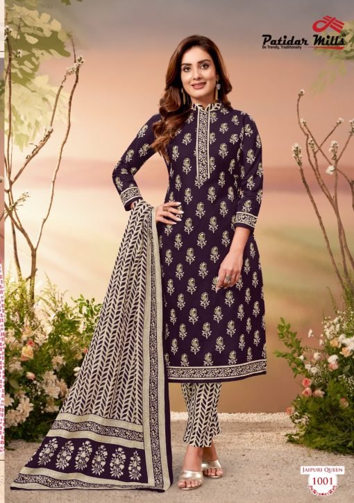 Jaipuri Queen Vol 1 Patidar Wholesale Cotton Dress Material