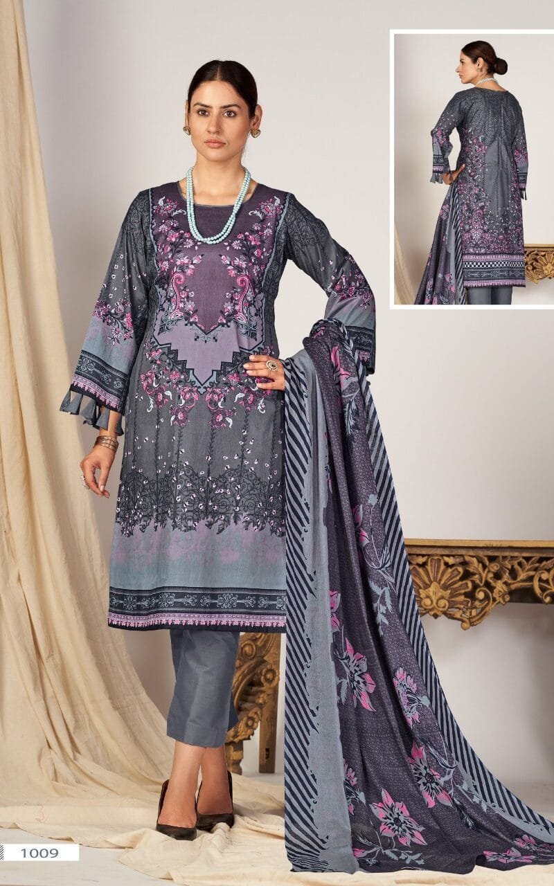 Kiana Fab Gulnaaz Vol 1 Wholesale Cotton Dress Material