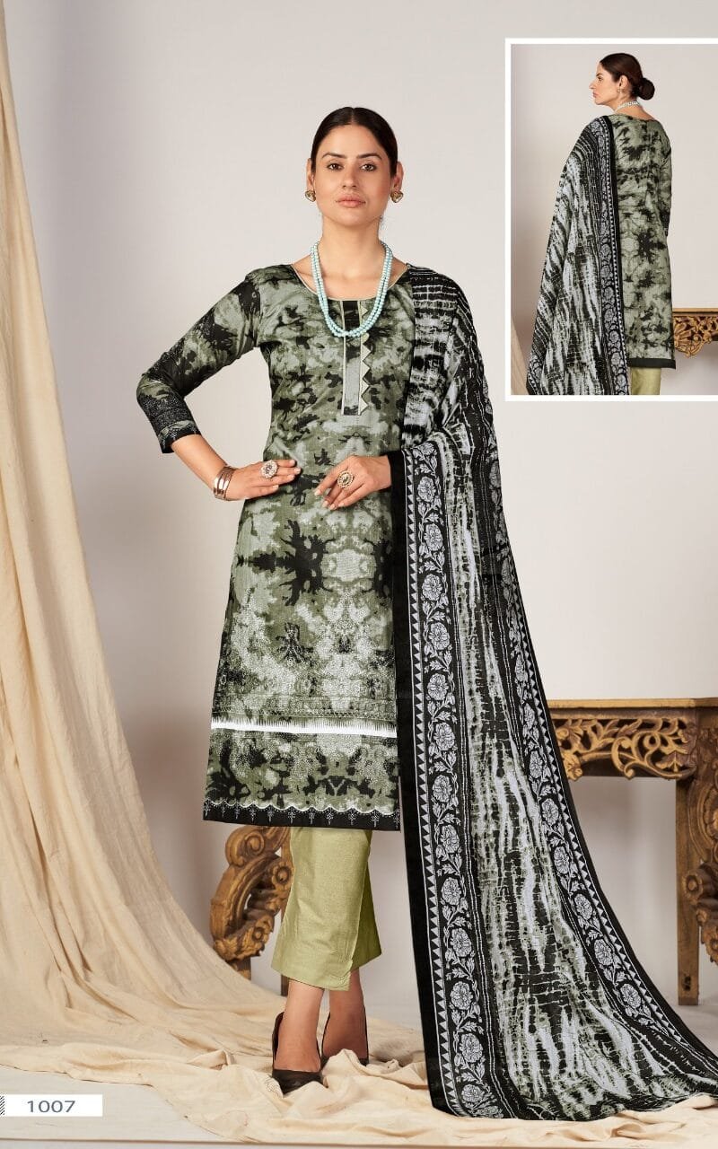 Kiana Fab Gulnaaz Vol 1 Wholesale Cotton Dress Material