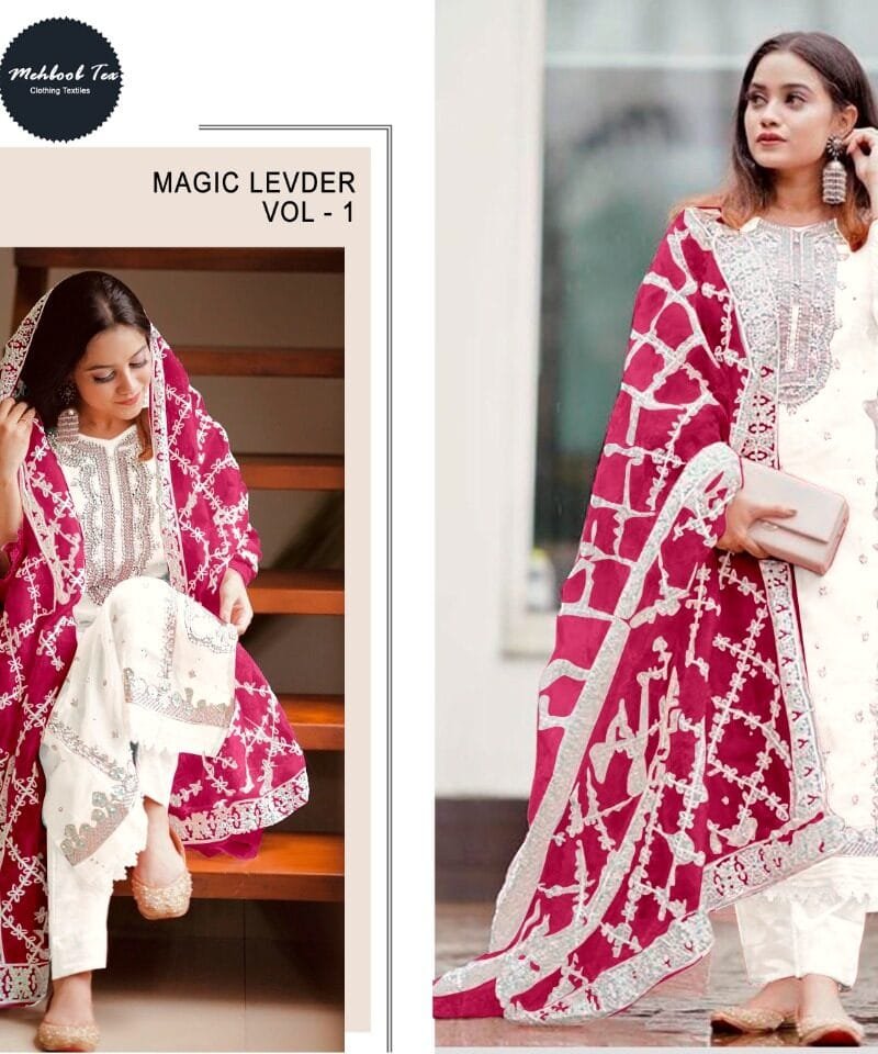 Magic Moment Vol 1 Mehboob Tex Pakistani Salwar Suits