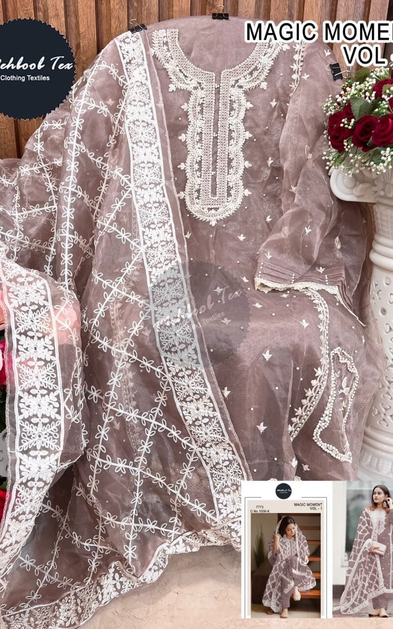 Magic Moment Vol 1 Mehboob Tex Pakistani Salwar Suits