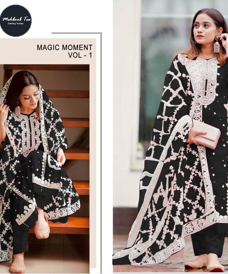 Magic Moment Vol 1 Mehboob Tex Pakistani Salwar Suits