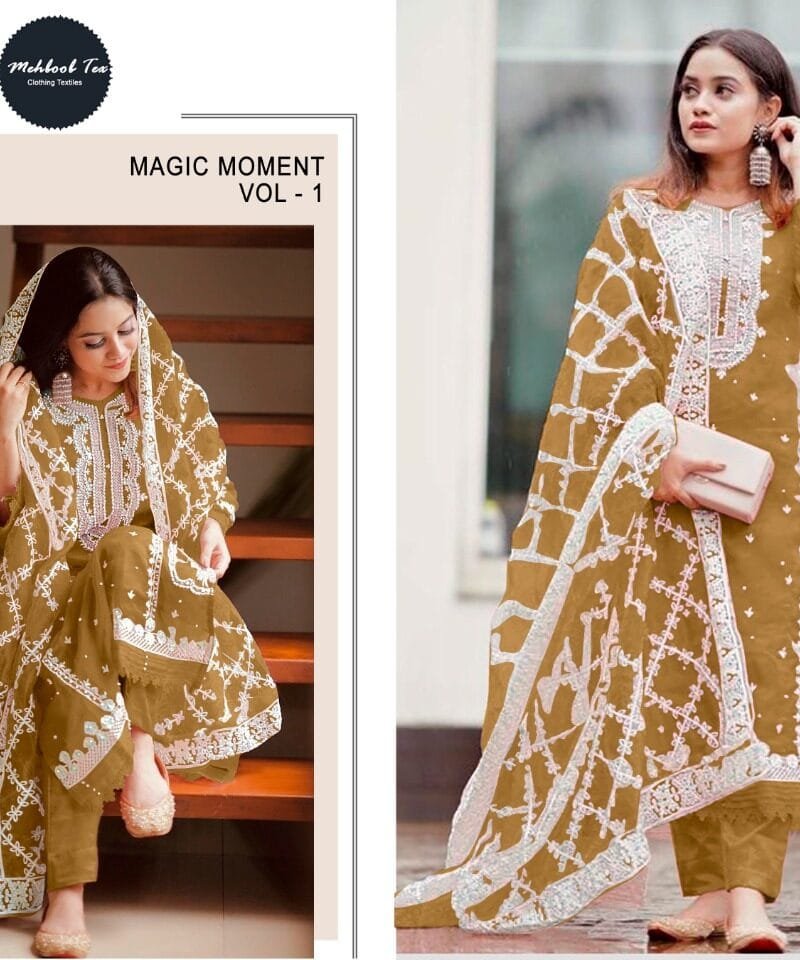 Magic Moment Vol 1 Mehboob Tex Pakistani Salwar Suits