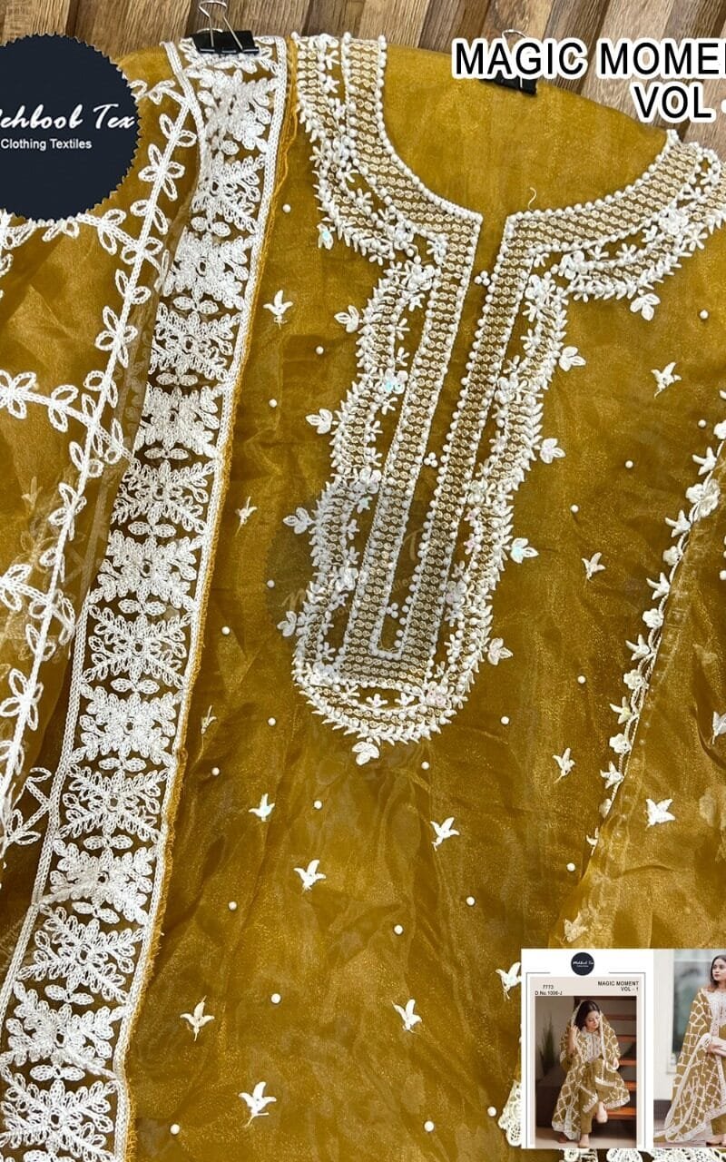 Magic Moment Vol 1 Mehboob Tex Pakistani Salwar Suits