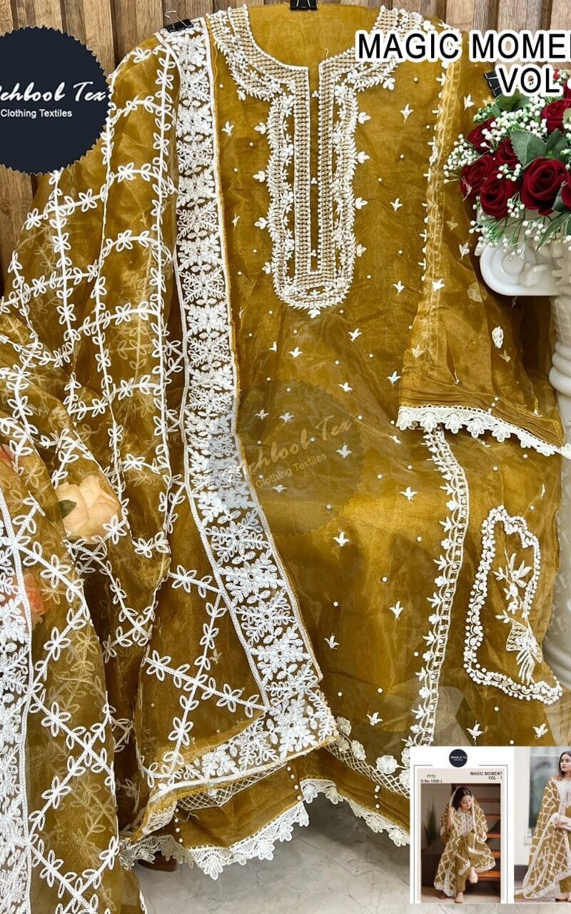 Magic Moment Vol 1 Mehboob Tex Pakistani Salwar Suits