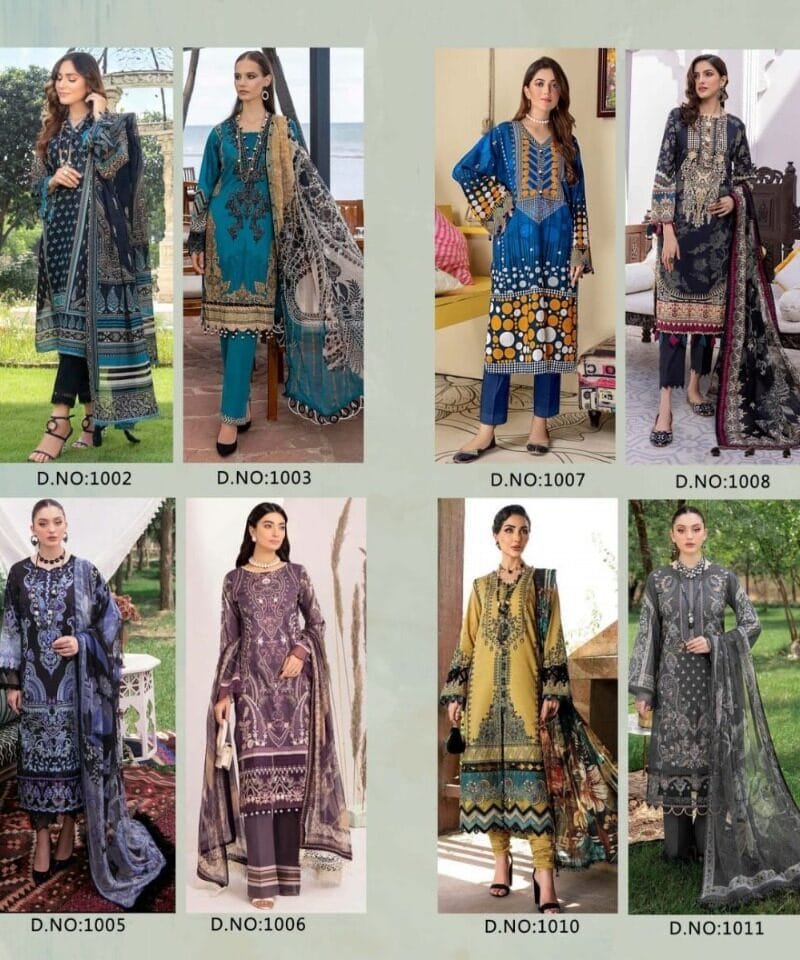 Mahira vol 1 Wholesale Cotton Dress Material